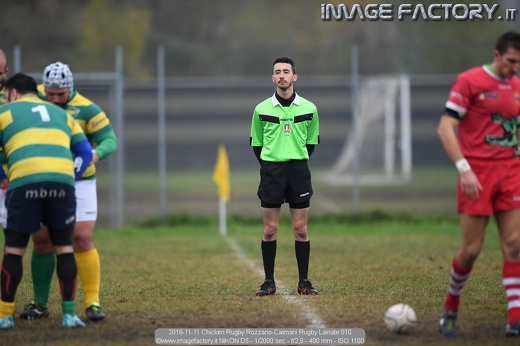 2018-11-11 Chicken Rugby Rozzano-Caimani Rugby Lainate 010